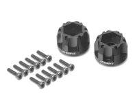 BoomRacing ProBuild XT608 V2 6-Lug Aluminum 12mm Wheel...