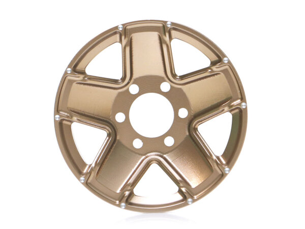 BoomRacing ProBuild 2.2" Alum M13 Faceplate (1) Bronze BRPBF22-002BZ