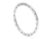 BoomRacing ProBuild 2.2" Steel Lock Ring (1) Chrome...