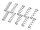 BoomRacing KUDU Shock Springs 45mm Set  (Super Hard, Hard, Medium, Soft, Super Soft) (10) BRKSPRING-45 Set