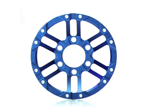 BoomRacing ProBuild 1.9" Alum TWS Faceplate (1) Matte Blue BRPBF013TWSMB