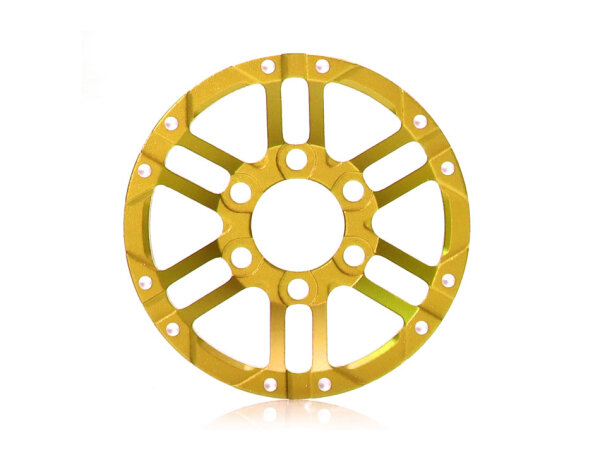 BoomRacing ProBuild 1.9" Alum TWS Faceplate (1) Matte Gold BRPBF013TWSMGD