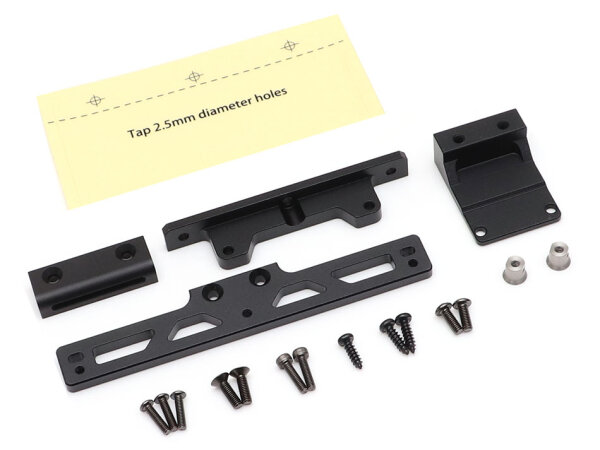 BoomRacing Aluminum Body Mount (Quick Release) for TRC Rover SUV Gen 1 1/10 Hard Body (BRX01) for BRX01 BRLC70203