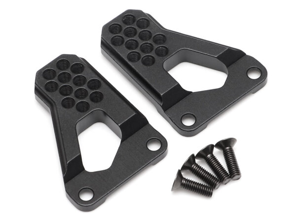 BoomRacing Aluminum Rear Shock Tower Damper Mount for BRX01 & BRX01 AWB (2) for BRX01 BRLC7203