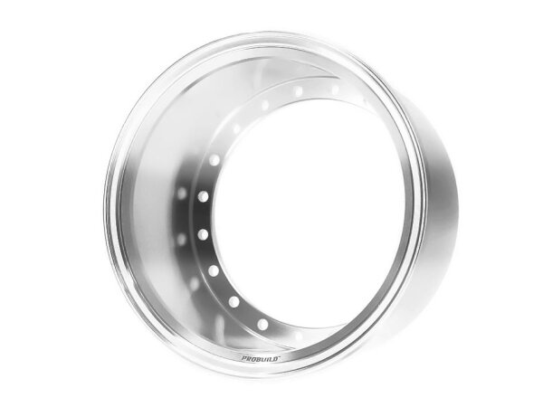 BoomRacing ProBuild 2.2" Alum 23mm (Standard) Wheel Barrel (1) Chrome BRPROB22-02CR