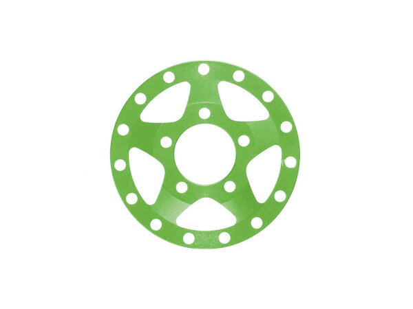 BoomRacing ProBuild 1.55" Alum SV5 Faceplate (1) Green BRPBF155-002G