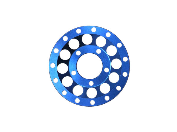 BoomRacing ProBuild 1.55" Alum R12 Faceplate (1) Blue BRPBF155-009B