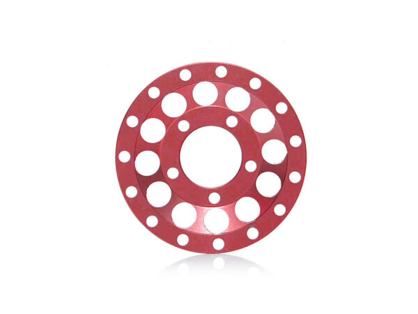 BoomRacing ProBuild 1.55" Alum R12 Faceplate (1) Red BRPBF155-009R