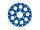 BoomRacing ProBuild 1.9" CR6 Carbon Fiber Faceplate (1) Blue BRPBF006CR6B
