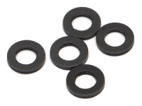 BoomRacing D5x8x1 Nylon Spacer Black (5) BRASSPD581/N