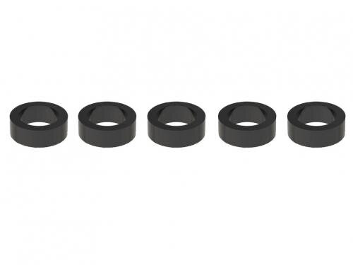 BoomRacing D5x8x2 Nylon Spacer Black (5) BRASSPD582/N