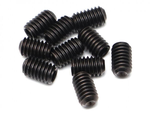 BoomRacing M4x6 SS Steel Socket Set Screw (10) BRASST4006