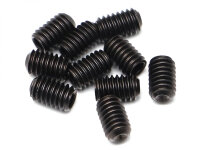 BoomRacing M4x6 SS Steel Socket Set Screw (10) BRASST4006