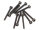 BoomRacing M1.6x14mm Socket Cap Screw 12.9 Grade Nickel Plated Screws (10) BRASCH1614
