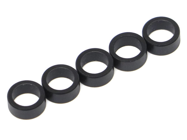 BoomRacing D5x7x3 Nylon Spacer Black (5) BRASSPD5703