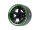 BoomRacing ProBuild 1.9" SS5 Adjustable Offset Aluminum Beadlock Wheels (2) Green/Black BRPB066GBK