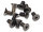 BoomRacing M2.5x5mm Counter Sunk Screw 12.9 Grade Nickel Plated Screws (10) BRASFH2505
