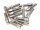 BoomRacing ProBuild Mag Seat Lug Nut 12.9 Grade M2.5x9mm Scale Hardware Set (14) Silver BRPROB-19S
