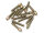BoomRacing ProBuild Mag Seat Lug Nut 12.9 Grade M2.5x12mm Scale Hardware Set (14) Gold BRPROB-18GD