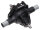 BoomRacing Pass-Thru PHAT Axle Center Housing Unit Set for 6X6 / 8x8 (Fits BRX70/BRX80/BRX90 Parts) BRX026624