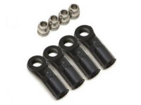 BoomRacing M4 Nylon Rod Ends 20.0mm (Upwards) w/ SST...