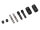 BoomRacing Rebuild Kit for KUDU Steel CVD Center Drive Shaft for BRX02 BRX020043KIT