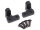 BoomRacing Steering Servo Mount Right & Left Black for BRX02 109 BRX020108