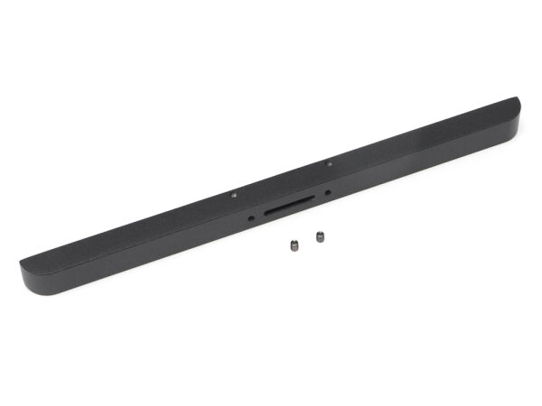 BoomRacing Aluminum Front Bumper Black for BRX02 109 BRX020109F