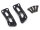 BoomRacing Side Gearbox Mount Left & Right Black for BRX02 109 BRX020110