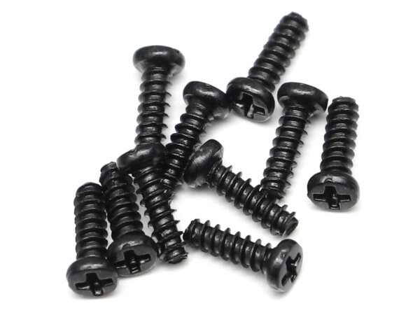 BoomRacing M1.5X5 Phillips Head Self-Tapping Screws ST1.5X5 (10) BRASST15X5
