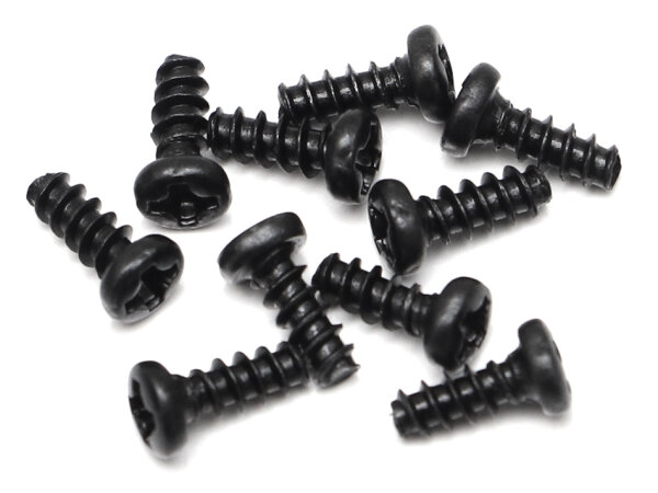 BoomRacing M2.0X5 Phillips Head Self-Tapping Screws ST2X5 (10) BRASST2X5