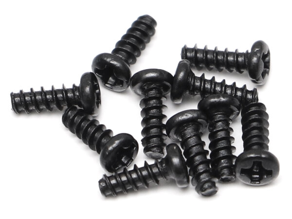 BoomRacing M2.0X6 Phillips Head Self-Tapping Screws ST2X6 (10) BRASST2X6