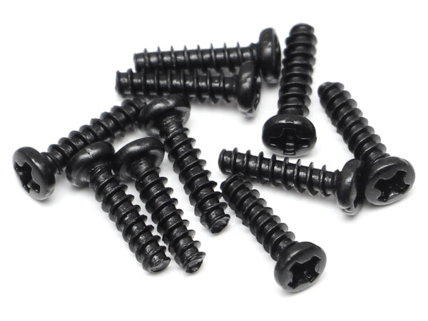 BoomRacing M2.0X8 Phillips Head Self-Tapping Screws ST2X8 (10) BRASST2X8