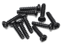 BoomRacing M2.0X8 Phillips Head Self-Tapping Screws ST2X8...