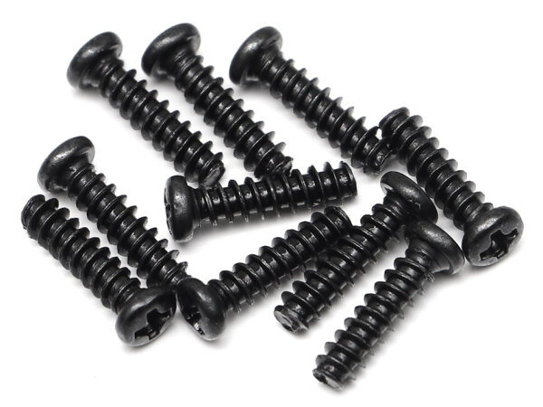 BoomRacing M2.6X10 Phillips Head Self-Tapping Screws ST2.6X10 (10) BRASST26X10