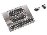 BoomRacing Emblem Set (Stainless Steel) for Series Land...