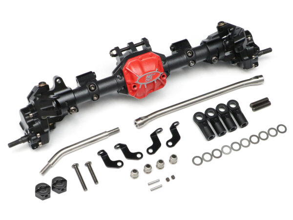 BoomRacing Complete Front Assembled AR44 Portal PHAT Axle for Axial SCX10 II BRPT955022