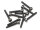 BoomRacing M2x12mm Socket Cap Screw 12.9 Grade Nickel Plated Screws (10) BRASCH2012