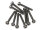 BoomRacing M2x14mm Socket Cap Screw 12.9 Grade Nickel Plated Screws (10) BRASCH2014