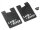 BoomRacing Classic Rubber Mud Flaps for Series Land Rover White for BRX02 109 BRX02330W
