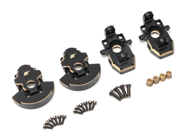 BoomRacing Brass Front Knuckles & Knuckle Covers for AR44/BRX70/BRX80/BRX90 Portal PHAT Axle BRPT009