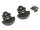 BoomRacing Brass Rear Knuckle Covers for AR44/BRX70/BRX90 Portal PHAT Axle BRPT010