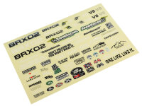 BoomRacing Decal Sticker for BRX02 Chassis for BRX02...