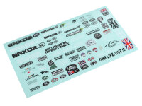 BoomRacing Decal Sticker for BRX02 88 Chassis for BRX02...