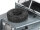 BoomRacing Spare Wheel and Tire with Mount for Series Land Rover Razor Bonnet for BRX02 88 BRX02367F
