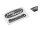 BoomRacing Emblem Set (Stainless Steel) for Series Land Rover Station Wagon for BRX02 88 BRX02375
