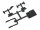 BoomRacing Parts Tree W for Land Rover Series II 88 Station Wagon for BRX02 88 BRX02352