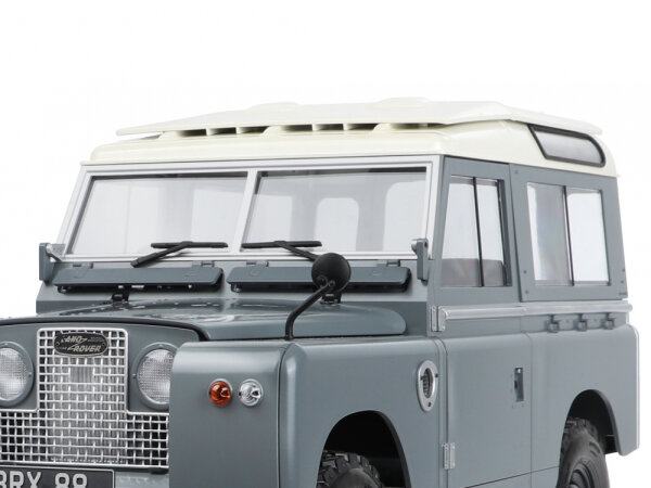 BoomRacing Parts Tree T  Windows Set for Land Rover Series II 88 Station Wagon for BRX02 88 BRX02355