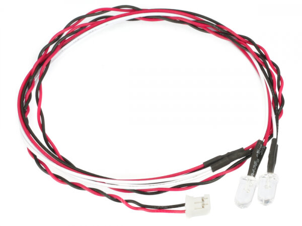 BoomRacing KUDU LED Cable (5mm Cool White 2P, 60cm) BRKU-R5CW2P-60