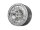 BoomRacing ProBuild 1.9" XZ7 Adjustable Offset Aluminum Beadlock Wheels (2) Platinum/Platinum BRPB090PLPL